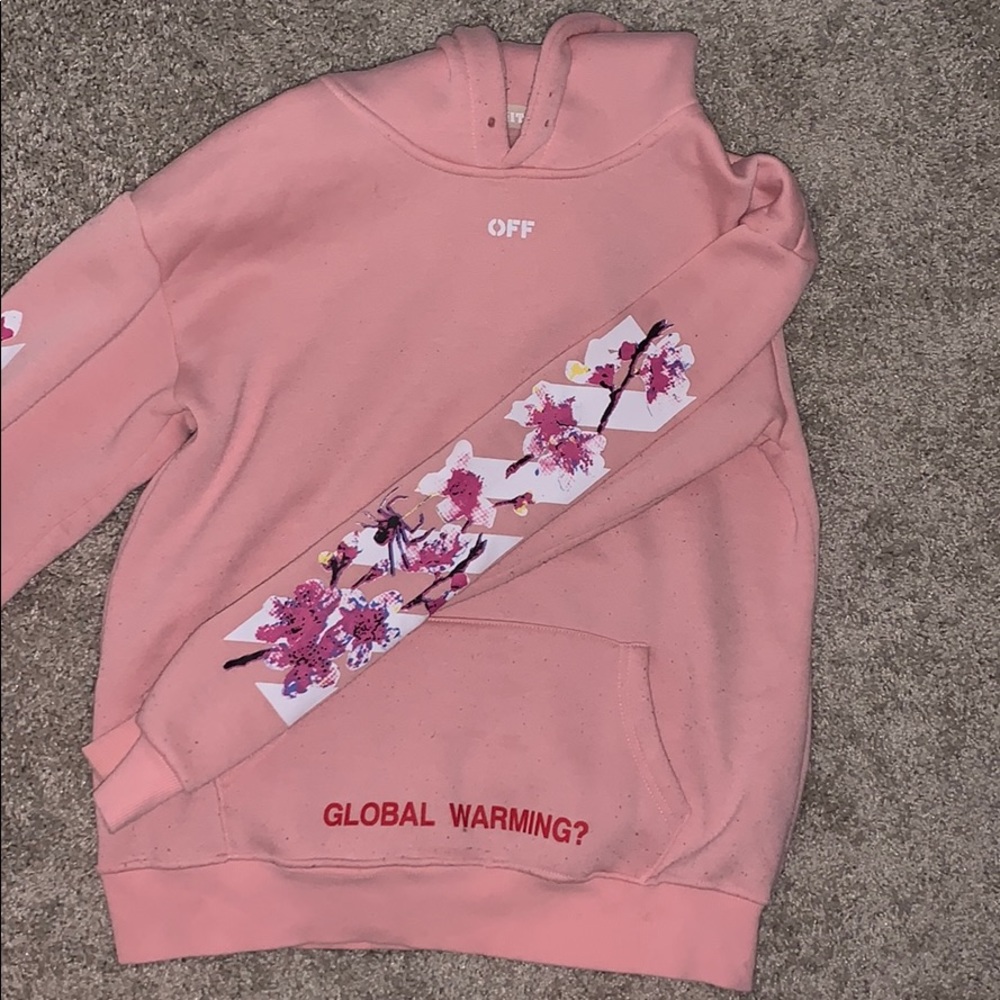 OFF-WHITE Cherry Blossom Hoodie